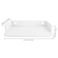 thumbnail image 2 of QUMIIRITY Projector Hanging Stand Wall Mounted Storage Shelf for Home Use 1Pack White PVC, 2 of 8