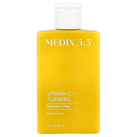 Medix 5.5 Body Cream, Vitamin C + Turmeric, 3 fl oz (89 ml)