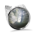 thumbnail image 1 of Nature Scenery Forestry Ring Adjustable Love Wedding Engagement, 1 of 3