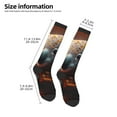 thumbnail image 2 of Fotbe Cute Maple Leaf Koala Calcetas Divertidas Estampadas para Hombre y Mujer, Calcetas de Algodón hasta la Rodilla para Caminar, Correr, Enfermería y Embarazo, 2 of 6