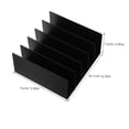 thumbnail image 2 of Pretyzoom Letter Sorter File Organizer Desktop Black 1Pack, 2 of 8