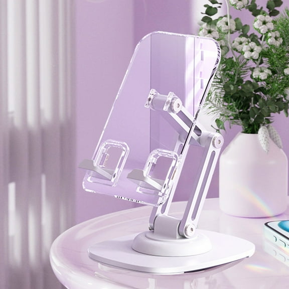 Tgbvmt Rotating Lazy Phone Holder, Multifunctional Mobile Stand, Adjustable for Car & Home Use, 180° Rotation for Perfect Viewing Angles, Flexible Design for Hands-Free Convenience