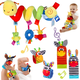 thumbnail image 1 of Peluche Sonaja Juguete Espiral Para Bebe Carriola, Cuna 5pcs Xtellar multicolor, 1 of 3