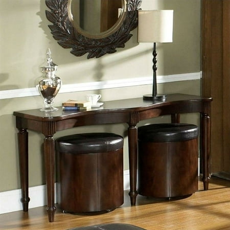 somerton morgan sofa table dwelling deep brown
