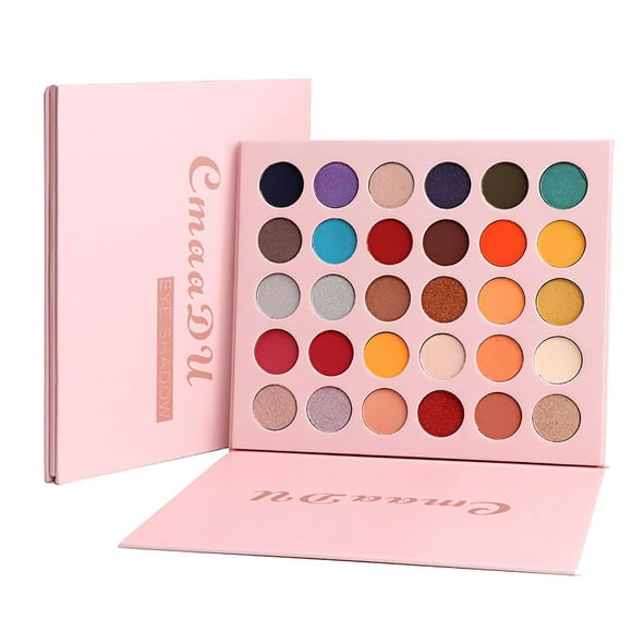 Paleta de sombras de ojos HUOGUO Matte Cream Shimmer 30 colores