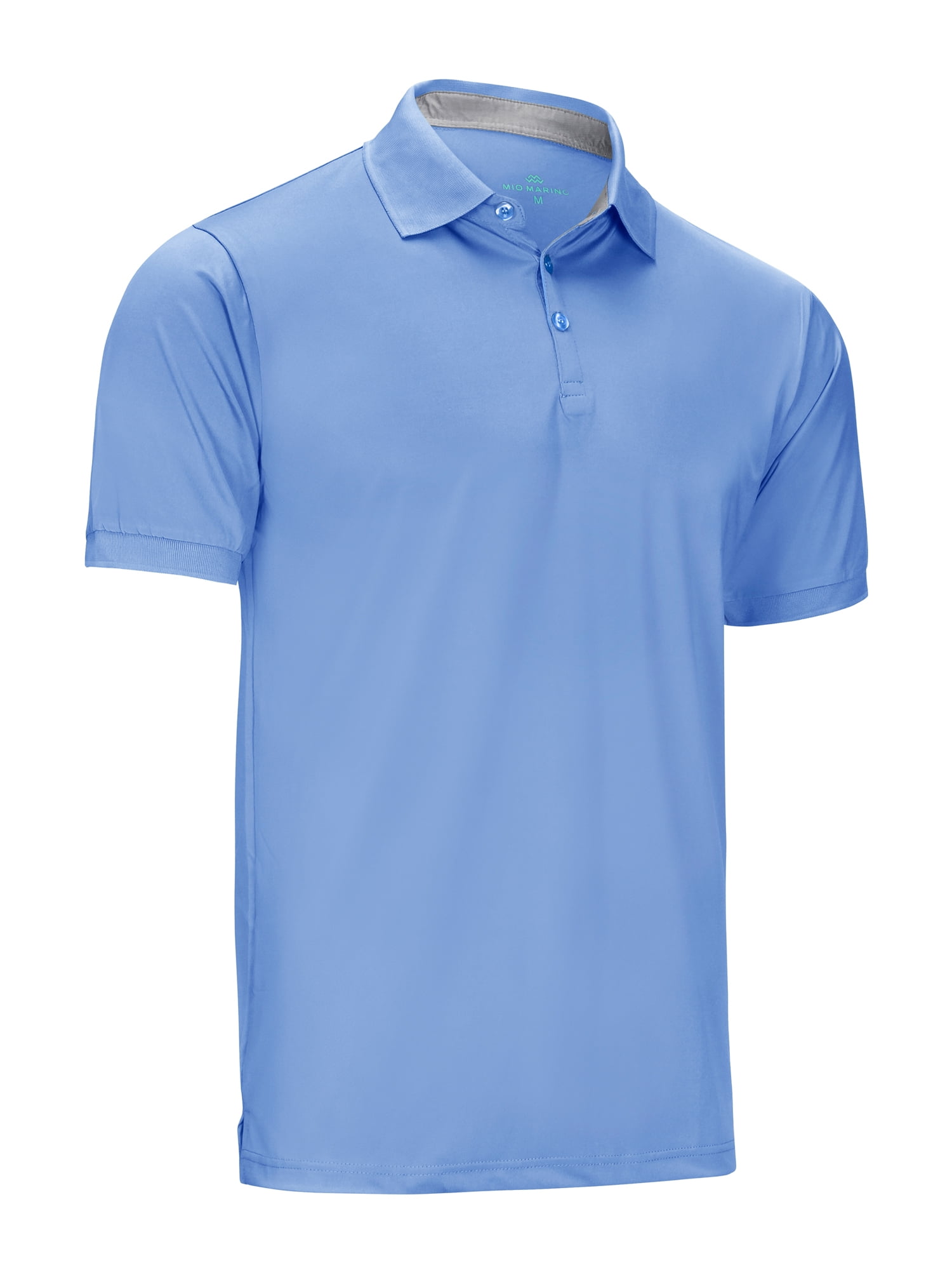 Mio Marino Golf Polo Shirts For Men, Regular-fit Quick-Dry Mens ...