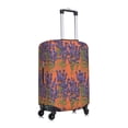 thumbnail image 3 of Xecao Lavender Flowers print Elastic Luggage Cover, with double-sided print , is perfect for travel, business, and daily use, 3 of 9