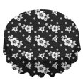 thumbnail image 2 of Pioneer Flower Floral Print Pattern Round Tablecloth 60 X 60 Inch, Wrinkle Resistant Wipeable Table Cloth for Kitchen Dining Picnic Patio Party, 2 of 6