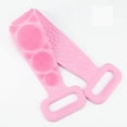 thumbnail image 3 of Yuarrent Cepillo de ducha trasero de silicona de doble cara cepillo de baño ducha cuerpo cuidado de la piel frotar exfoliar masaje cepillos de Juegos de accesorios de baño, 3 of 6