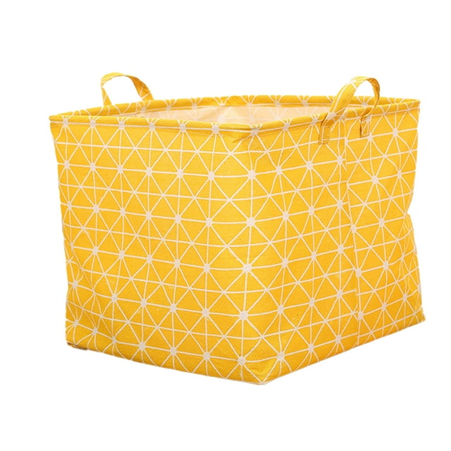 Cesta de almacenamiento de algodón y lino, caja clasificadora de ropa para artículos diversos y aperitivos
