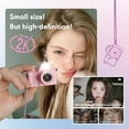 thumbnail image 6 of TAZAG Mini HD 2K Camera Video Recording Student Party Digital Camera Entry Level, 6 of 11