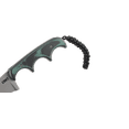 thumbnail image 3 of CRKT Minimalist Tanto Knife: Compact Fixed Blade Knife, Folts Utility Knife with Bead Blast Blade, Resin Infused Fiber Handle, and Sheath 2386, 3 of 7