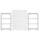 thumbnail image 4 of Estante de almacenamiento de estante organizador apilable independiente de 2 niveles para encimera o gabinete de baño de cocina, 4 of 8