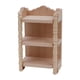 thumbnail image 2 of Estante de almacenamiento de madera para casa de muñecas, organizador de estante para casa de muñecas a escala 1:12, Mini librería hecha a mano para, 2 of 9