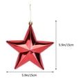 thumbnail image 2 of Raindrops 3 Pcs Pendant Patriotic Decorations Indoor Decorations 15x15cm, 2 of 8