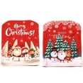 thumbnail image 1 of 2 fundas para sillas navideñas, fundas para mesa y sillas de muñecas de dibujos animados, decoración navideña, 1 of 5