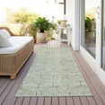 thumbnail image 6 of Addison Rugs Chantille Indoor/Outdoor Transitional Geometric Aloe Washable Runner Rug, 2'3" x 7'6", 6 of 6