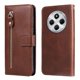 thumbnail image 1 of Estuche de Cuero PU con Cierre para Xiaomi Redmi 14C 4G , Funda Protectora con Billetera y Correa, 1 of 6
