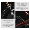 thumbnail image 2 of Shisuyan Plastic Bike Mudguard Convenient Mountain Bike Mudguard for Outdoor Use, 2 of 8
