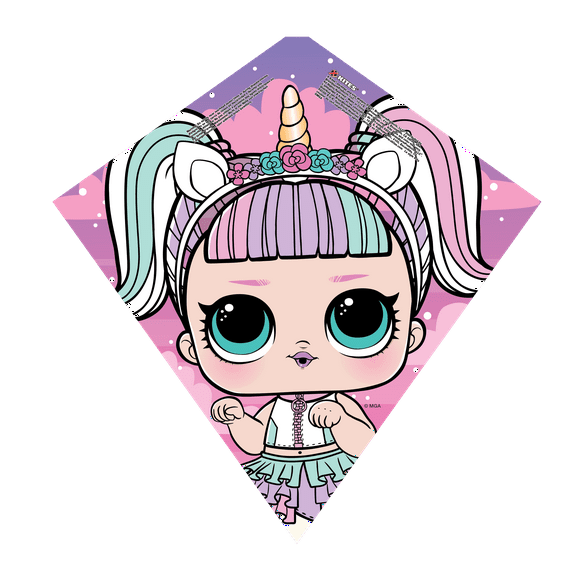 X Kites SkyDiamond Licensed Poly Diamond Kite L.O.L Surprise