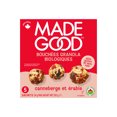 thumbnail image 2 of MadeGood Organic Granola Bites Cranberry Maple 5 bars, 2 of 13