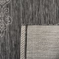 thumbnail image 6 of SAFAVIEH Courtyard Delbet Medallion Indoor/Outdoor Area Rug, Black/Ivory, 6'7" x 9'6", 6 of 10