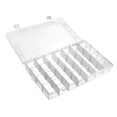 thumbnail image 3 of Caja de Almacenamiento de Componentes PP Ajustable 28 Rejillas Blanco Transparente 345x215x48mm, 3 of 4