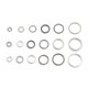 thumbnail image 4 of 450 unids juntas Lavadoras Junta de aluminio Plano Metal Lavadora Junta Surtido de anillos de sellado de aluminio, 4 of 6