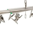 thumbnail image 5 of Windproof Laundry Hanger Collapsible Stainless Steel Hanging Rack 20 Clothespin, 5 of 11
