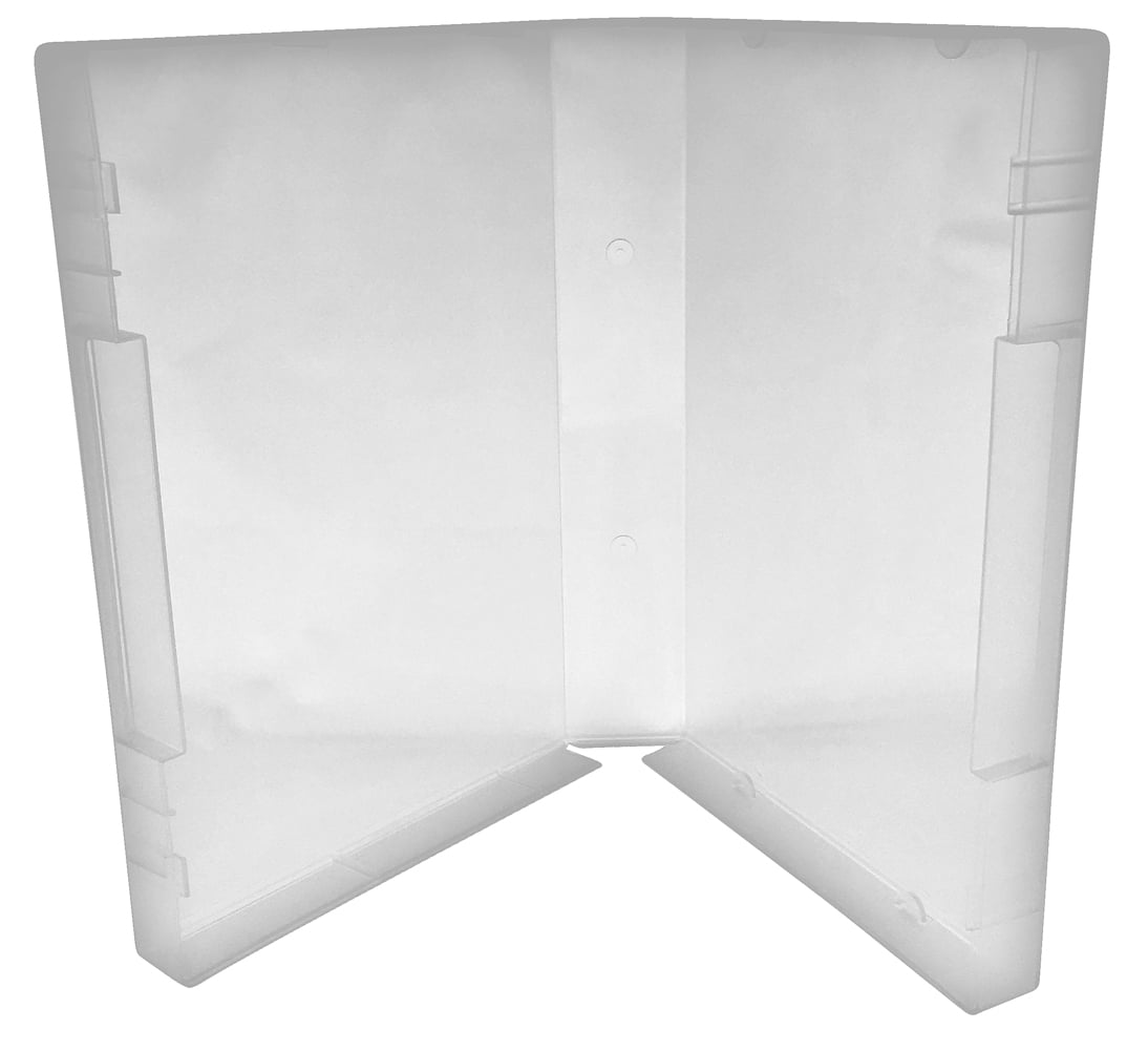 CheckOutStore 4 Clear Storage Cases 35mm for Rubber Stamps /w Tabs (No