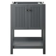 thumbnail image 3 of Steam 23" Bathroom Vanity Cabinet (Sink Basin Not Included) Gray, 3 of 8