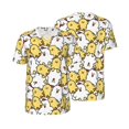 thumbnail image 6 of Rocae Cartoon Chicken for Breathable Men's Baseball T-Shirt Fashionable Casual Baseball Jersey, Moisture-wicking Sportswear Small, 6 of 9