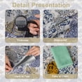 thumbnail image 4 of Abyssaly Nature Peel and Stick Wallpaper 17.3 "x 118" Forest Wallpaper Vintage Vinyl Contact Paper Suitable for Home Walls Cabinet Bedroom, 4 of 9