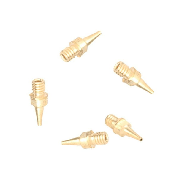 5 Pcs Buses d'Aérographe en Acier Inoxydable Outil 0.3mm
