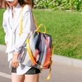 thumbnail image 3 of Vjnyvs Anti-theft Back Pack Waterproof Travel Rucksack Lightweight Shoulder Bag Color Casual Bag For Teenager, 3 of 7