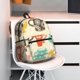 thumbnail image 5 of Balery Vintage Cup Mochila para Mujeres y Hombres, Mochila Ligera Casual para Viajes, Mochila Clásica Básica para la Universidad, 5 of 6
