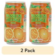 (2 pack) Hawaiian Sun Passion Orange Drink, 11.5 Oz., 6 count