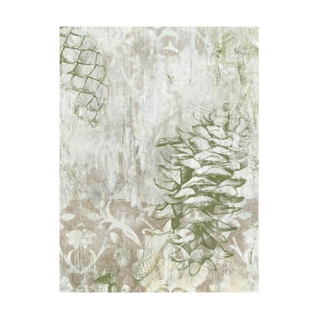 Metal Art Pinecone - Pinecone Fresco II Print Wall Art By June Vess