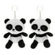 thumbnail image 1 of 2 unids adorable panda muñeca llaveros colgando ornamentos de panda Colgante de peluche para la bolsa, 1 of 6