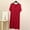 Wine, variant on Naittoop Soft Modal Nightgown for Women 2026 Summer Short Sleeve Sleepwear Comfy Loose V Neck Nightshirt Sleep Dress