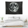 thumbnail image 3 of COMIO  Moon Starry Night Tapestry for Bedroom Aesthetic Black and White Tapestry Wall Hanging Space Galaxy Stars Wall Covering Decor Tapestries for Living Room Dorm, 3 of 7
