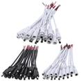 thumbnail image 4 of 20 piezas 5,5x2,1 CC macho/hembra conector de cable para tira de luz LED (C), 4 of 6