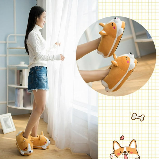 Corgi slippers hotsell