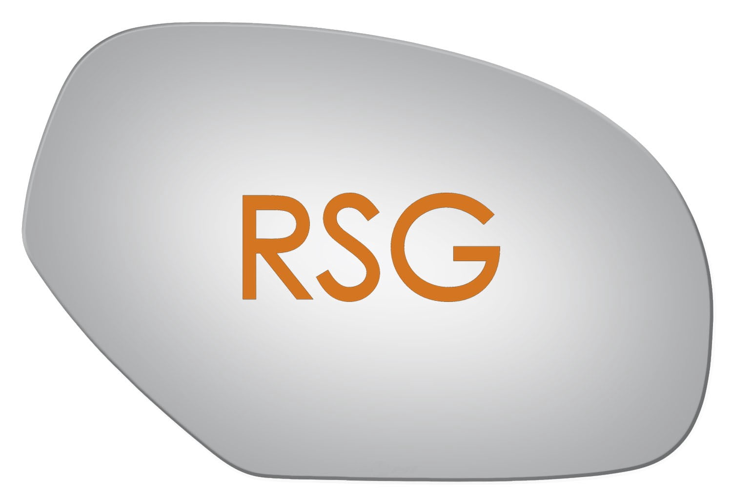 Burco Side View Mirror Replacement Glass with Motor Mount Plate - Clear Glass - 5211RSG