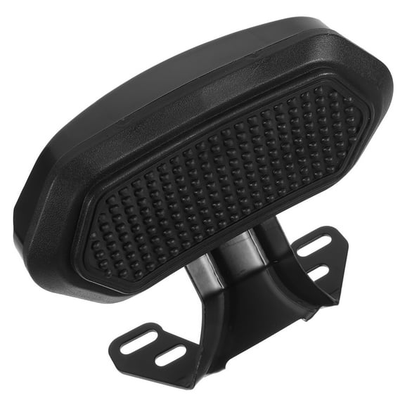 NIAIZEK Black Detachable Motorbike Backrest Pad for Scooter Passenger Seat Support