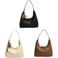 thumbnail image 1 of Bolso Hombro para Mujer Hobo Con Lazo Media Cuero PU Desplazamientos (), 1 of 9
