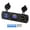 Color:Blue, variant on 12-24V Socket Splitter 3 in 1 Waterproof Dual USB Charger Socket Panel LED Voltmeter for Car Boat Truck Vehicles