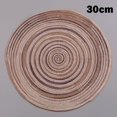 thumbnail image 3 of CAROOTU Rond Coton Dessous Résistant à la Chaleur Table à Manger Tapis de Table pour la Maison Protège la Table de Brûlé, 3 of 7