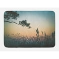 thumbnail image 1 of Landscape Bath Mat, Thailand Phurue Sunset Scene in Spring Season South East Pastoral Photo, Plush Bathroom Decor Mat with Non Slip Backing, 29.5" X 17.5", Multicolor, by Ambesonne, 1 of 2