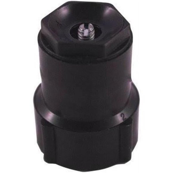 Arrowhead Brass & Plomberie 72632 Tête d'Arbuste Plastique Demi-Cercle, Noir